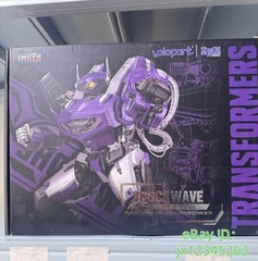 YoloPark Shockwave Transformation Assemble Model Kit Action Figure INSTOCK Gift