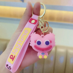 Huggy video game keychain