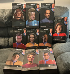 EXO-6 1/6 Scale figure lot: STAR TREK VOYAGER