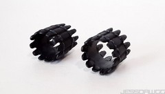 1/6 Hands wrist Gauntlets Black Widow MMS178 & MMS124 Hot Toys Iron Man 2