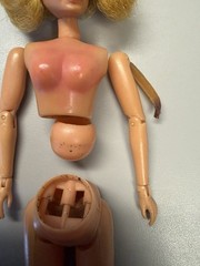 Vtg 1976 8” Mego Marvel Fantastic Four INVISIBLE GIRL Woman Figure Doll & Boots