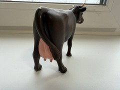 Bruder 1 16 Scale Realistic Cow Toy Figure Multicoloured German Quality 2014
