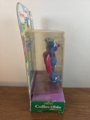 Sesame Street SUPER GROVER Collectible PVC Figure Tyco 1997 Vintage