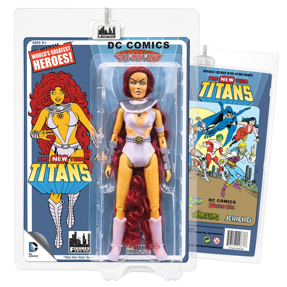 DC Comics Retro Style 8 Inch Figures New Teen Titans Series: Starfire