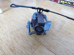 1990 GI JOE 3.75” – LOCUST HELICOPTER – BOMB DROPPING ASSAULT