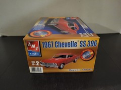 1967 Chevelle SS 396 1:25 AMT ERTL Model Kit NEW Unbuilt