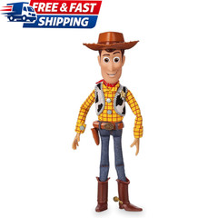 Toy Story 5 Ultimate Action Woody Figure, Simple & Animated Mode, 16 Posable