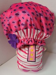 Flip Zee Girls Zoey Plush Stuffed Doll, Winter Wonderland, Pretty In Pink Troll