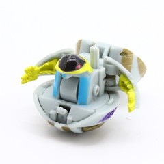 Bakugan Battle Brawlers B1 Haos Preyas 250G Gray White Blank Wheel Spin Master