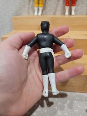 Vintage Super Robotic Rangers Lookalike Yellow Black Red Green Action Figure Lot