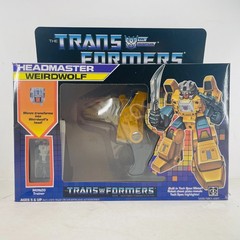 Transformers G1 Decepticon Headmaster Weirdwolf Figure Transforming Toy Reisue