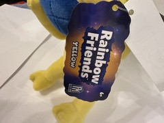 🌈 Rainbow Friends Yellow Plush 8″ 💛 Phat Mojo Blue, Roy & Charles Character
