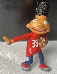 Hey Arnold 2001 mini PVC vinyl Figure Nickelodeon Gerald Vintage Football Head