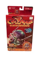 2002 Bandai Cyclonians E.G.G. 001 Rot Robot Figure New Vintage Collectible Toy