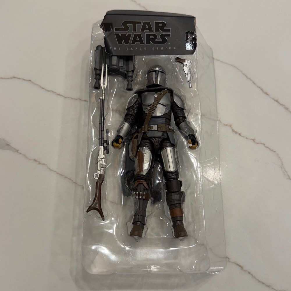 Star Wars The Black Series The Mandalorian Beskar Armor 6 Inch Action Figure