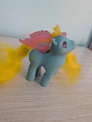 My Little Pony G1 PAIR- Summerwing Ponies 1988 Lady Flutter Buzzer-SHIPS FREE
