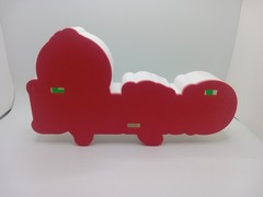 Retro Golfland logo lightbox sign Golf Land Arcade display logo used in 1980s