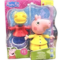PEPPA PIG DRESS-UP PLAY SET 7-Pcs RAIN & SNOW 6″ Age 3+ ~ New in Package