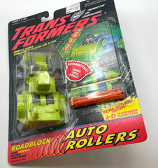 Transformers Original 1994 G2 Auto Rollers Roadblock MOSC