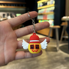 2026 Anime STEAL a BRAINROT Blue 67 Sahur Keychain Cute No. 67 Keychain Pendant