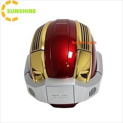 Iron Man MK17 Heart Breaker Helmet Gold English 1/1 Wearable Voice-control Props
