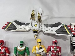 Vintage Bandai Mighty Morphin Power Rangers Cycle Figure Lot (see Video)