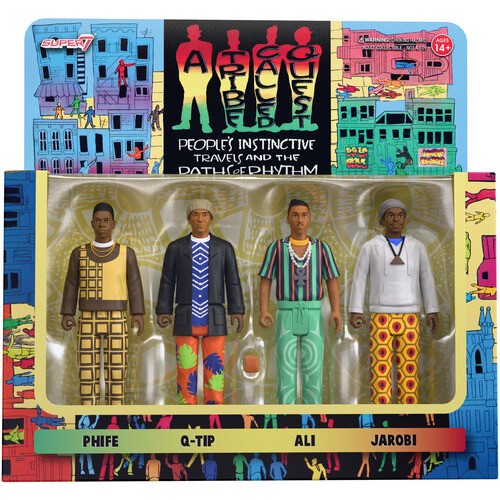 Super7 – A Tribe Called Quest – ReAction Figures Wv1 – People s Instinctive Trav