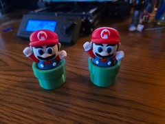 3D Printed Fidget Clicker Toy Dumpster Paw Stitch Snowman Cake Adult Child Gift