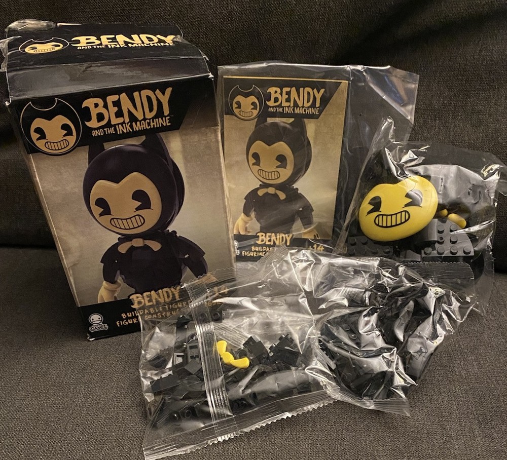 Bendy And The Ink Machine Buildable Figure Meatly Games (SEE PICTURES AND DESC.)