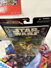 2007 Hasbro STAR WARS Comic Packs #15 MOUSE in DISGUISE & BASSO in DISGUISE NEW