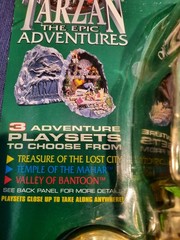 Tarzan: The Epic Adventures Micro Action Playset Treasure of the Lost City 1995