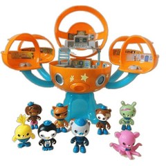 Octonauts Sound And Light Octopod Castle, Adventure Playset + 8 Figures Toys