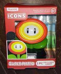 Paladone Icons 1pc Super Mario #007 FIRE FLOWER Light! FB6362NN