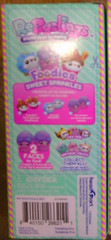 NEW 3 ct ReCyclings Mini Figures FOODIES SWEET SPRINKLES cupcake donut ice cream
