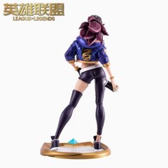League of Legends LOL Gaming Peripherals KDA Akali Sculpture Figurine Collection