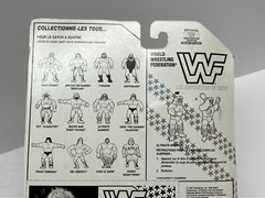 1991 WWF Hasbro ULTIMATE WARRIOR action figure (French carded)