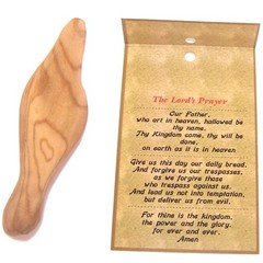Holding or comforting Mary & Lord’s Prayer card – HolyLandMarket original ( 4