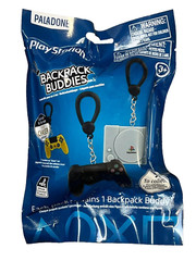 4x PLAYSTATION CONTROLLERS BACKPACK BUDDIES BLIND BAGS PALADONE OFFICIAL IN HAND