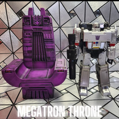 TRANSFORMERS MEGATRON THRONE With Led Light, Legend Scale, Fits Romulus Figure