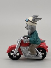 Disney Zootopia 2 Pawbert Lynxley Motorcycle Sidecar Jazwares Figure Toy