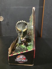 Jurassic World Reimagined Real Feel Triceratops Roaring Dinosaur Figure