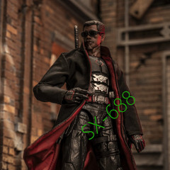 1/12 Custom Wired Coat For 6″ ML Blade Eric Brooks Action Figure （No Figure）