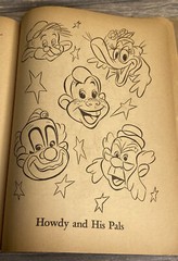 Howdy Doody Coloring Book 1951 Whitman Publishing Co Paperback Book