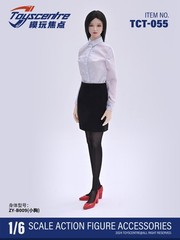 ❶❶1/6 Women Occupation Business Career Pencil Skirt Suit set SHIP FROM U.S.❶❶