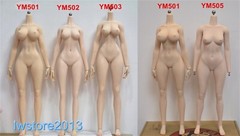 YM505 1/6 Plump Girl Flexible 12″ Female Action Figure Body Hands Foot Toys Doll