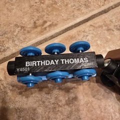Birthday Thomas & Friends Wooden Railway Birthday NO CAKE Cargo Car Y4501