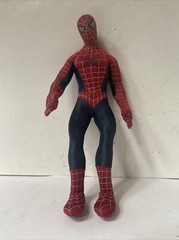 Spiderman 14in 2002 Movie Window Toybiz Promo Bendable