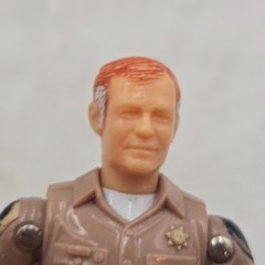 Vintage 1980 Mego Chips JON Action Figure with Helmet