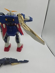 Suit Gundam Wing Transforming Bird Mode Vintage 2000 Deluxe 12″ DX 1/60 90% Comp
