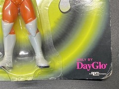 Glo Jo Glow in the Dark Promo Action Figure by DayGlo Rare!